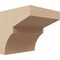 Ekena Millwork 4"W x 4"D x 4"H Wide Monterey Rough Cedar Woodgrain TimberThane Corbel, Primed Tan CORUR04X04X04MONRCPR - alternate 1